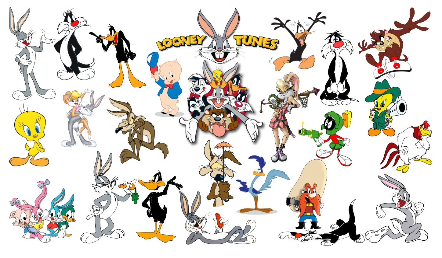 25 pieces LOONEY TUNES png