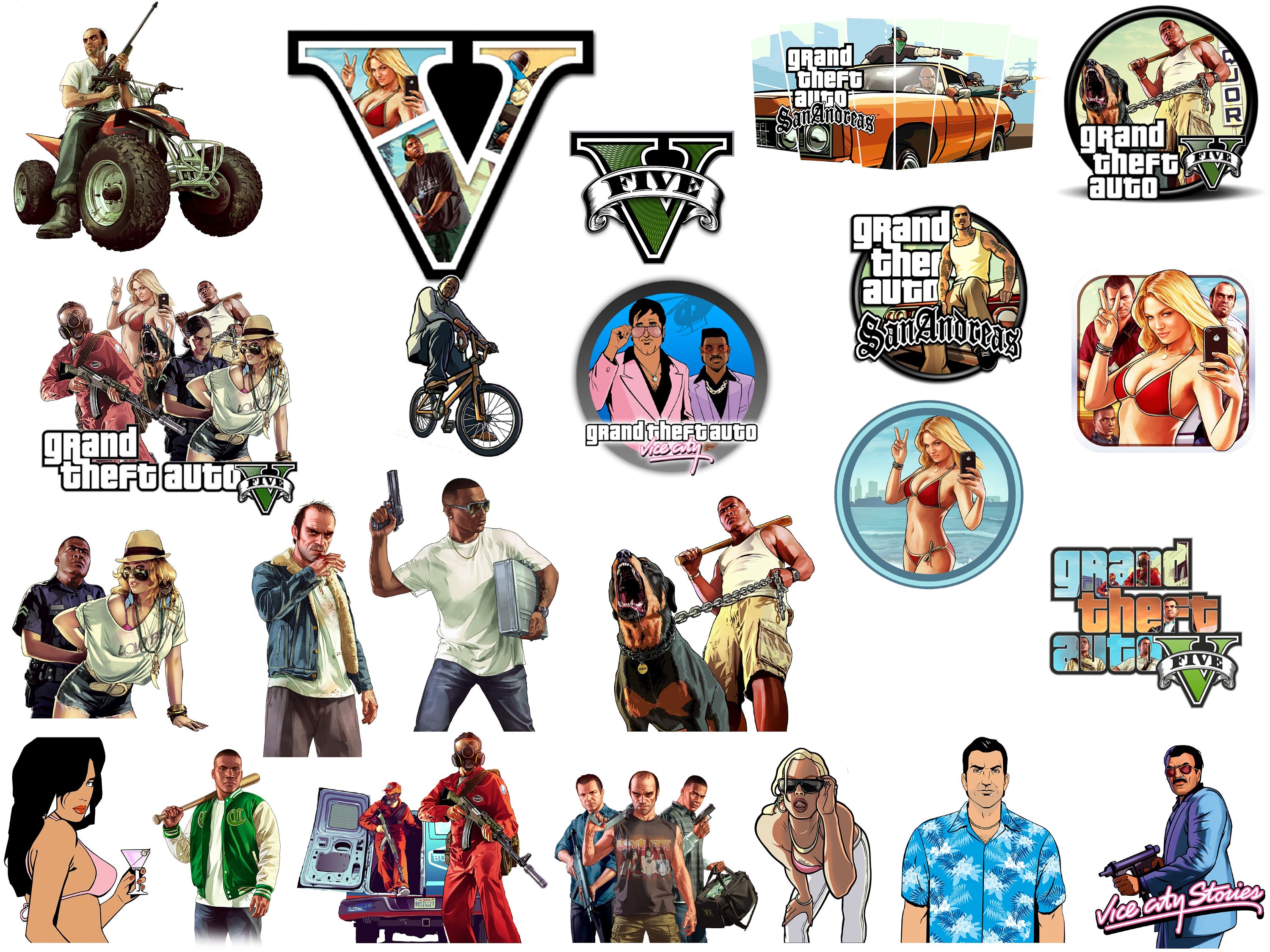 3D file GRAND THEFT AUTO 6 LOGO GTA 6 VI 🎮・Model to download and