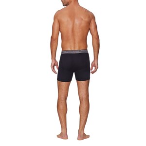Black Breathable 100% Organic Cotton Boxer Brief (3 pack) 画像 4
