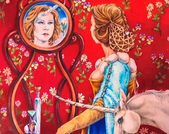 The Unicorn Mirror -- Print
