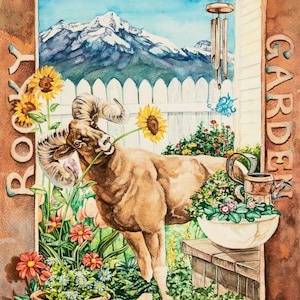 Rocky Mountain Garden Pest - Print