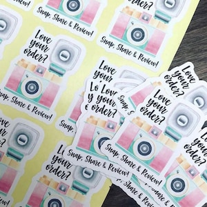 Love your order? Review Cards or Stickers.