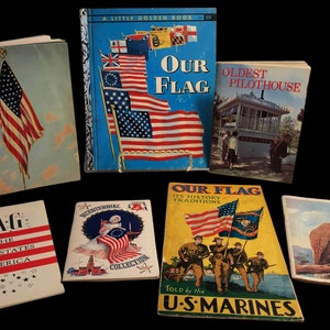 Vintage US Flag Booklets and Pamphlets