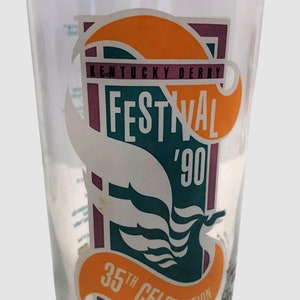 Kentucky Derby Festival Glass from 1990