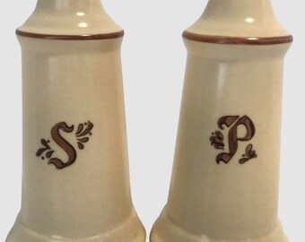 Vintage Pfaltzgraff Salt and Pepper Shakers