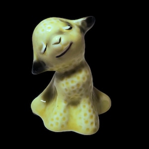 Van Tellingen Yellow Lamb Salt Pepper Shaker