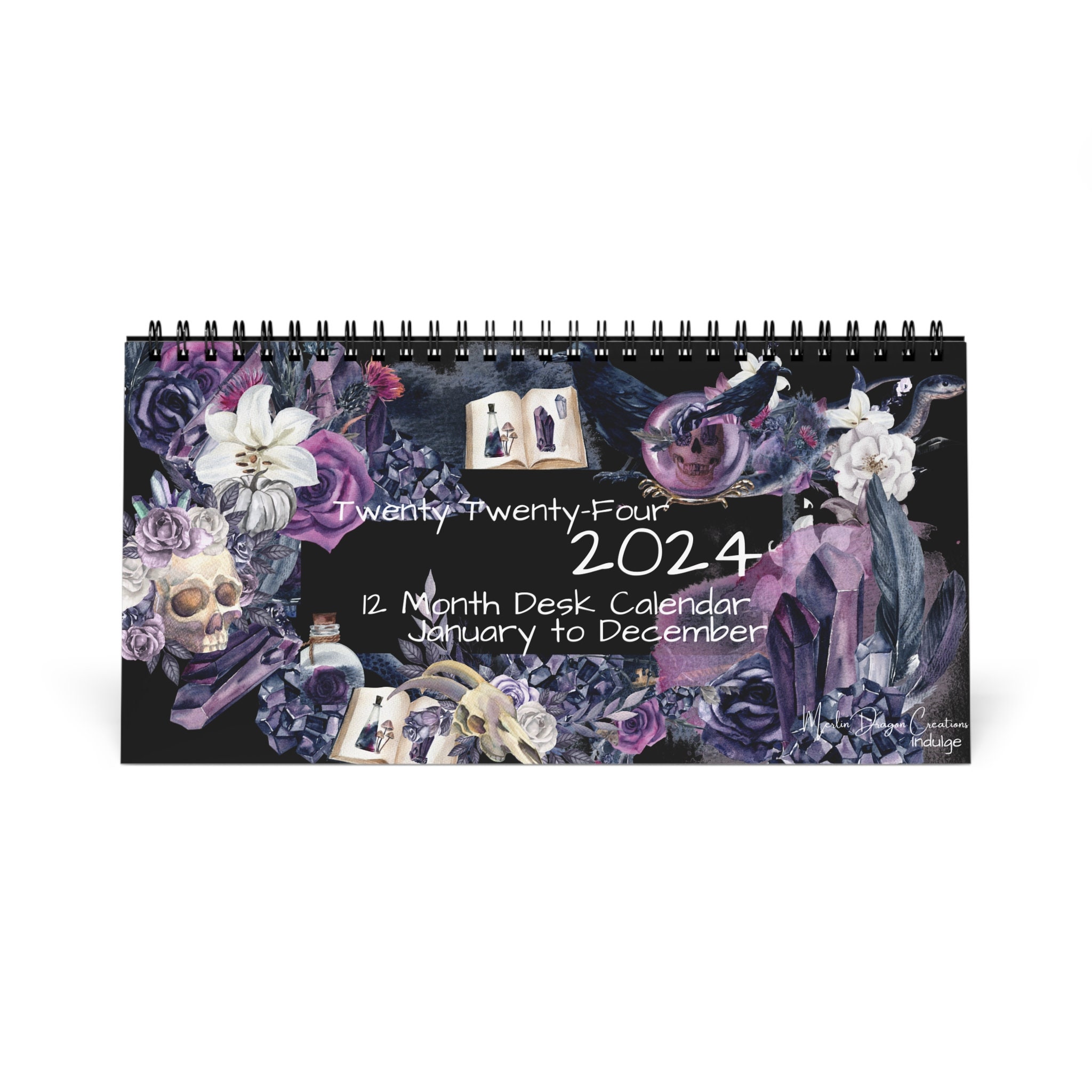 Witchy Desk Calendar - Etsy
