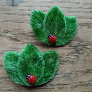 Ladybird Hair Clip: Children's Hair Accessory for Weddings, Garden Parties, Birthdays, and Christmas image 6