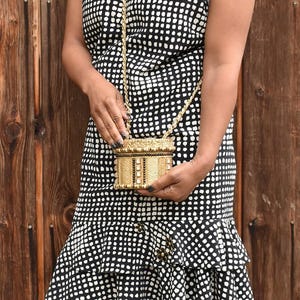 Women&#39;s Upcycled 90’s Black & White Dress