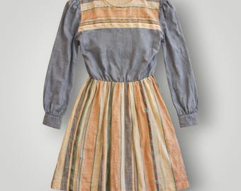 Women’s Vintage 1970’s Prairie Style Dress