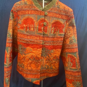 Vintage 90’s Tapestry Woven Jacket