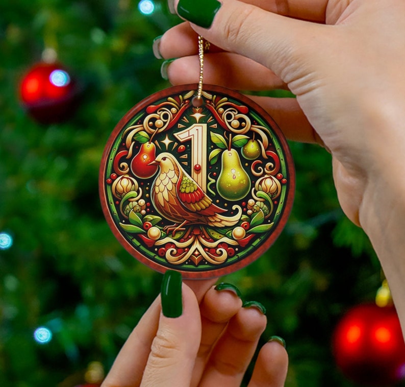 12 Days of Christmas Ornament Set, 12 Days of Christmas Folklore