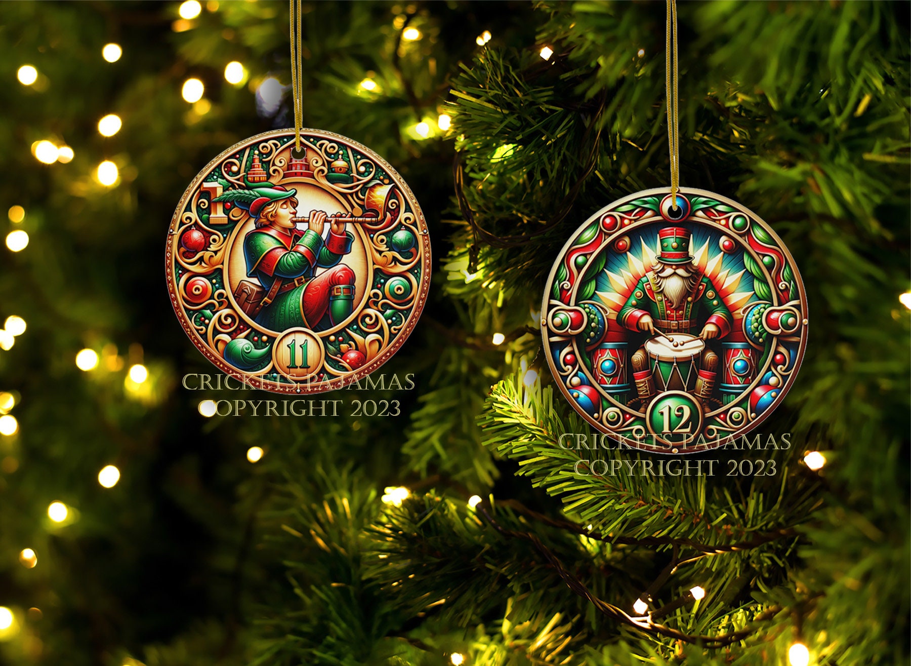 Holiday Sentiment Ornament (Set of 12) main image 0