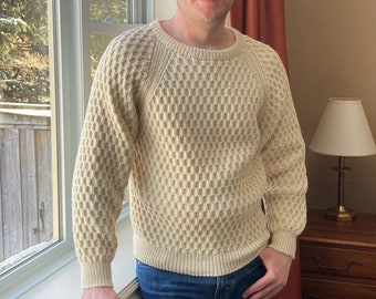 Men's Honeycomb Sweater