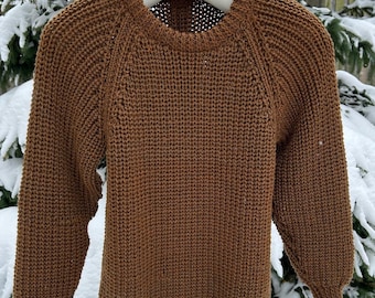 Fisherman's Rib Pullover - Custom Handmade Sweater