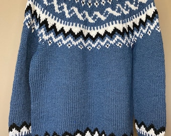 Traditional Nordic Sweater - Etsy