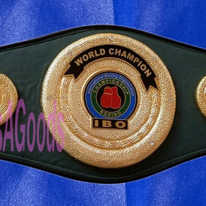 IBO International Boxing Organization Titel Championat Gürtel Erwachsene Größe