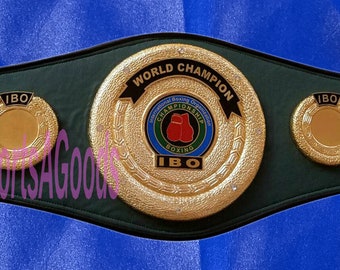 IBO International World Organization Champion Boxing Belt Replica Adult 
