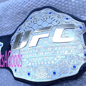 UFC Ultimate Fighting Championship Wrestling Belt Gold Plated Adult Size