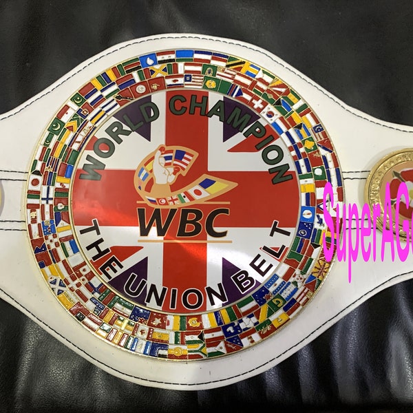 WBC Union Boxing Championship Belt Replica Adult Size