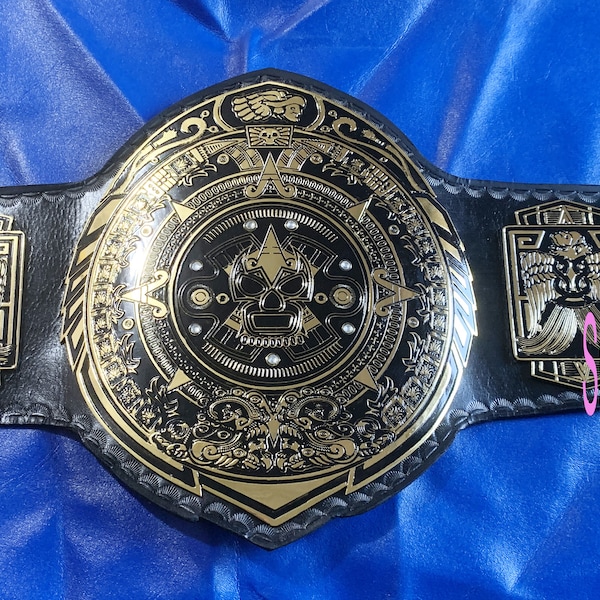 Lucha Underground Wrestling Heavyweight Championship Belt Leather Strap Adult Size