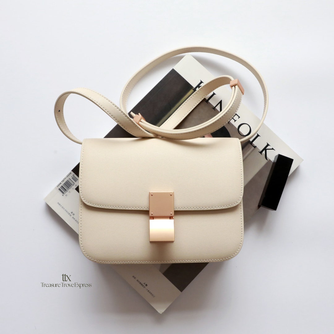 Luxury Genuine Leather Handbag Shoulder Bag Crossbody Bag - Etsy