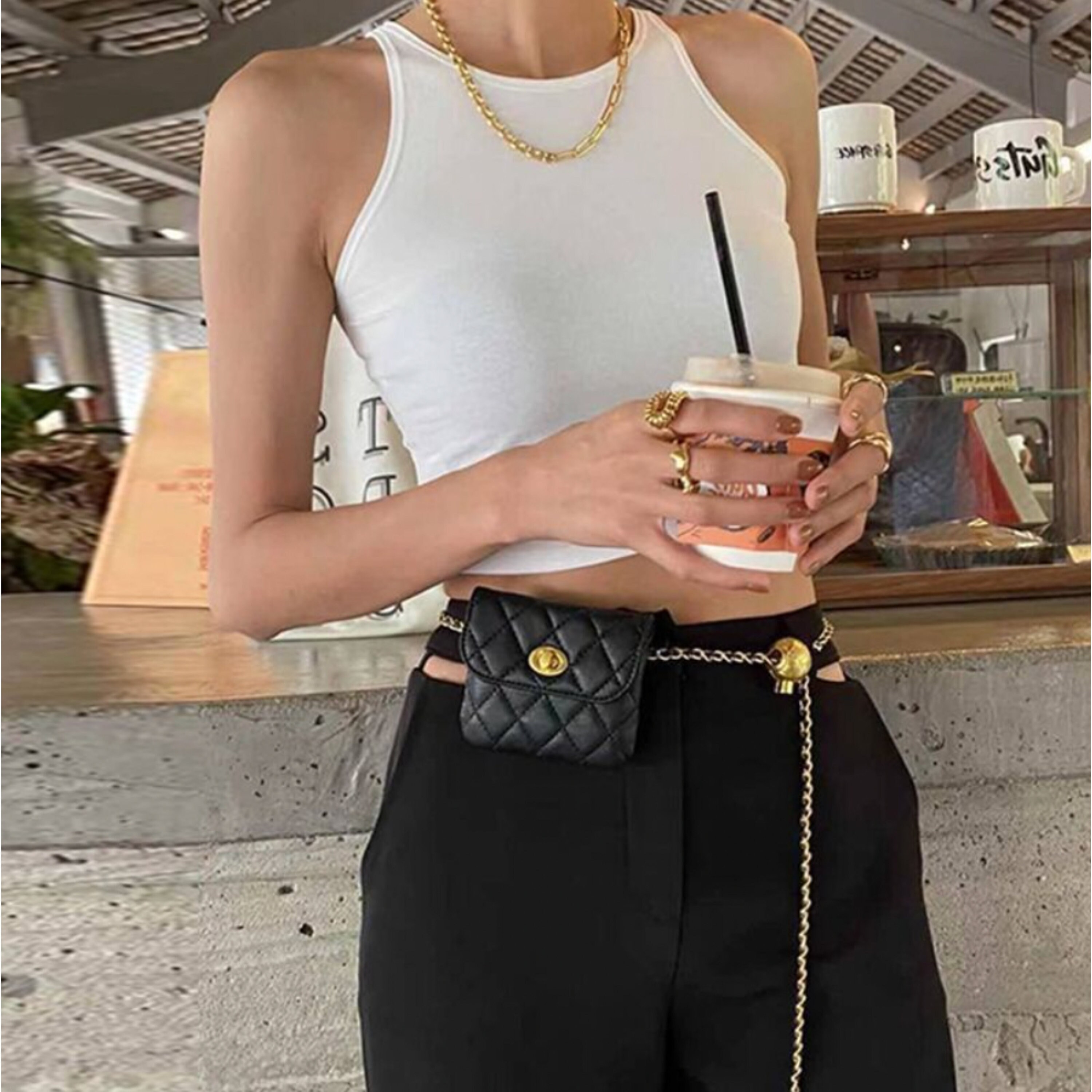 Chanel Waist Bag - Etsy Chanel Waist Bag - Etsy