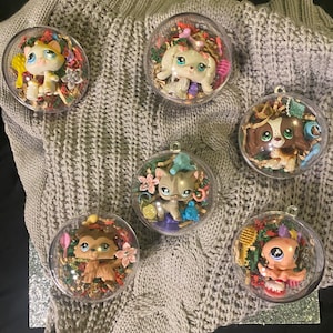 MYSTERY Littlest Pet Shop Christmas Ornaments!