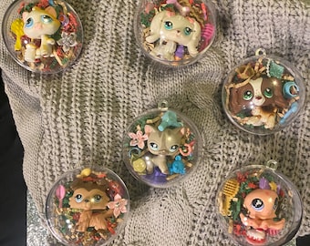MYSTERY Littlest Pet Shop Christmas Ornaments!