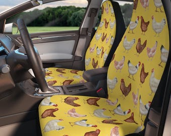 Chickens Car Seat Covers