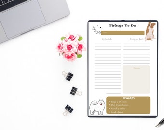 Digital To-do List Planner | Printable to Do List Planner | Instant ...