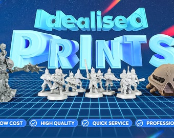 3D Prints service, worldwide shipping, high quality, FDM and Resin