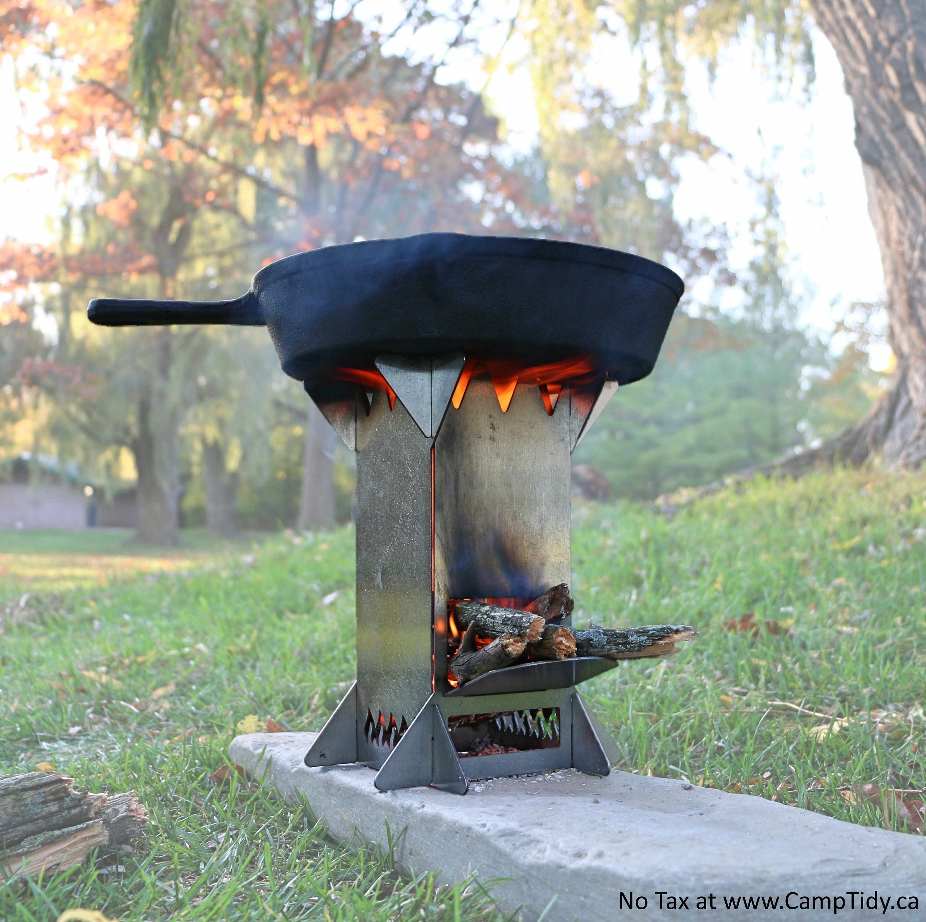Flat Pack Rocket Stove. Courier Shipped. Stainless Foldable - Etsy