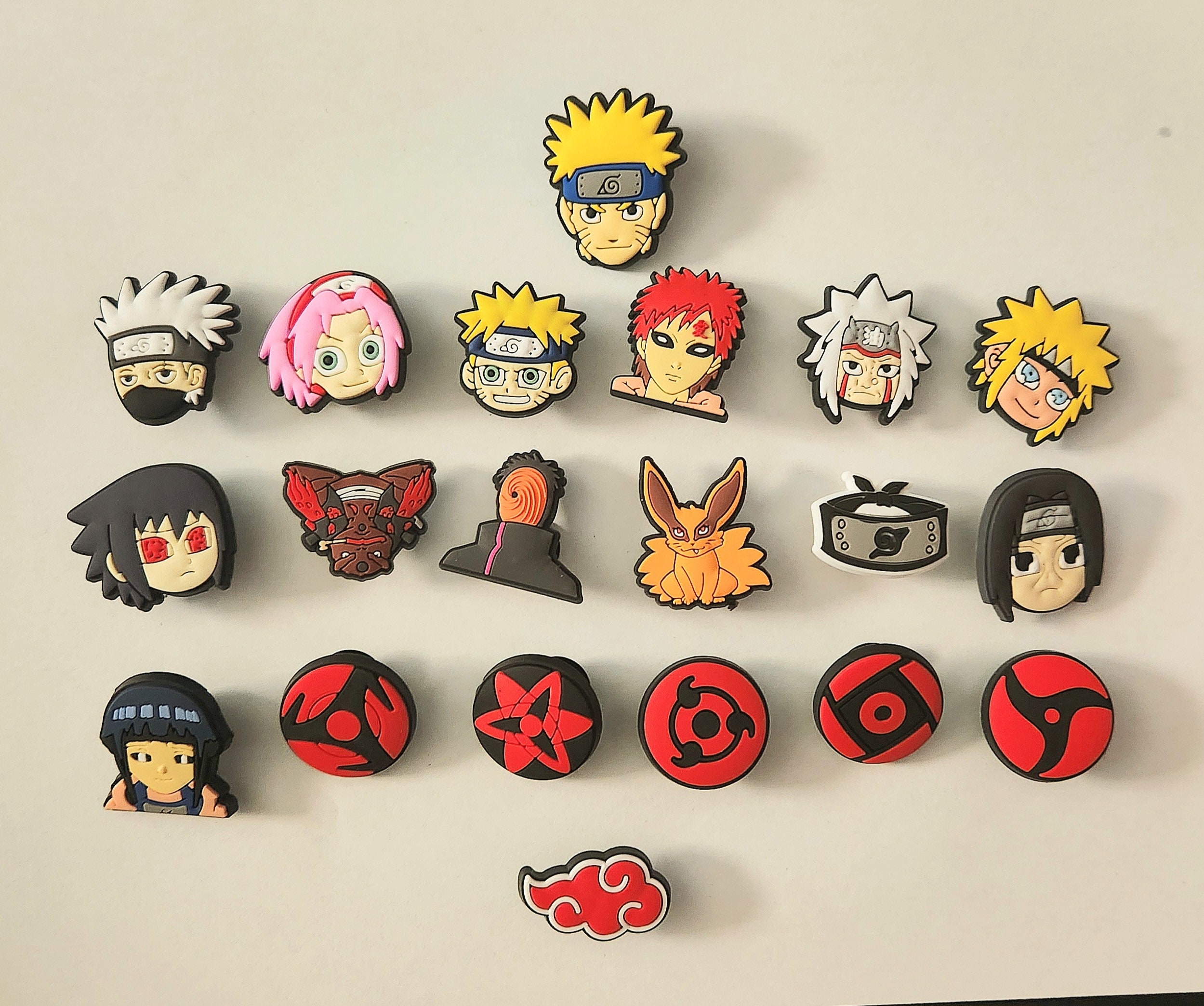 14 Pcs Cartoon Charms Sets, Anime Charms for Crocs, DBZ, Sets of Croc  Buttons 