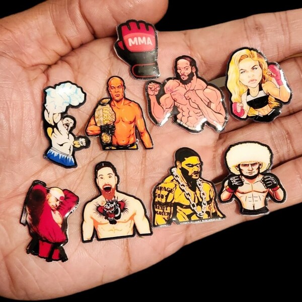 Croc Charms Ufc Etsy