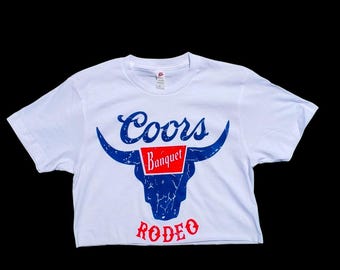 Rodeo crop top t shirt