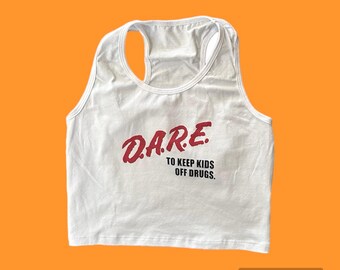 Dare tank top shirt