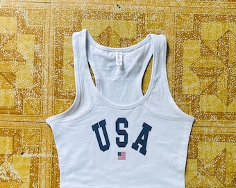 USA tank top shirt