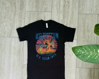 Led Zeppelin, Black, Vintage, Music