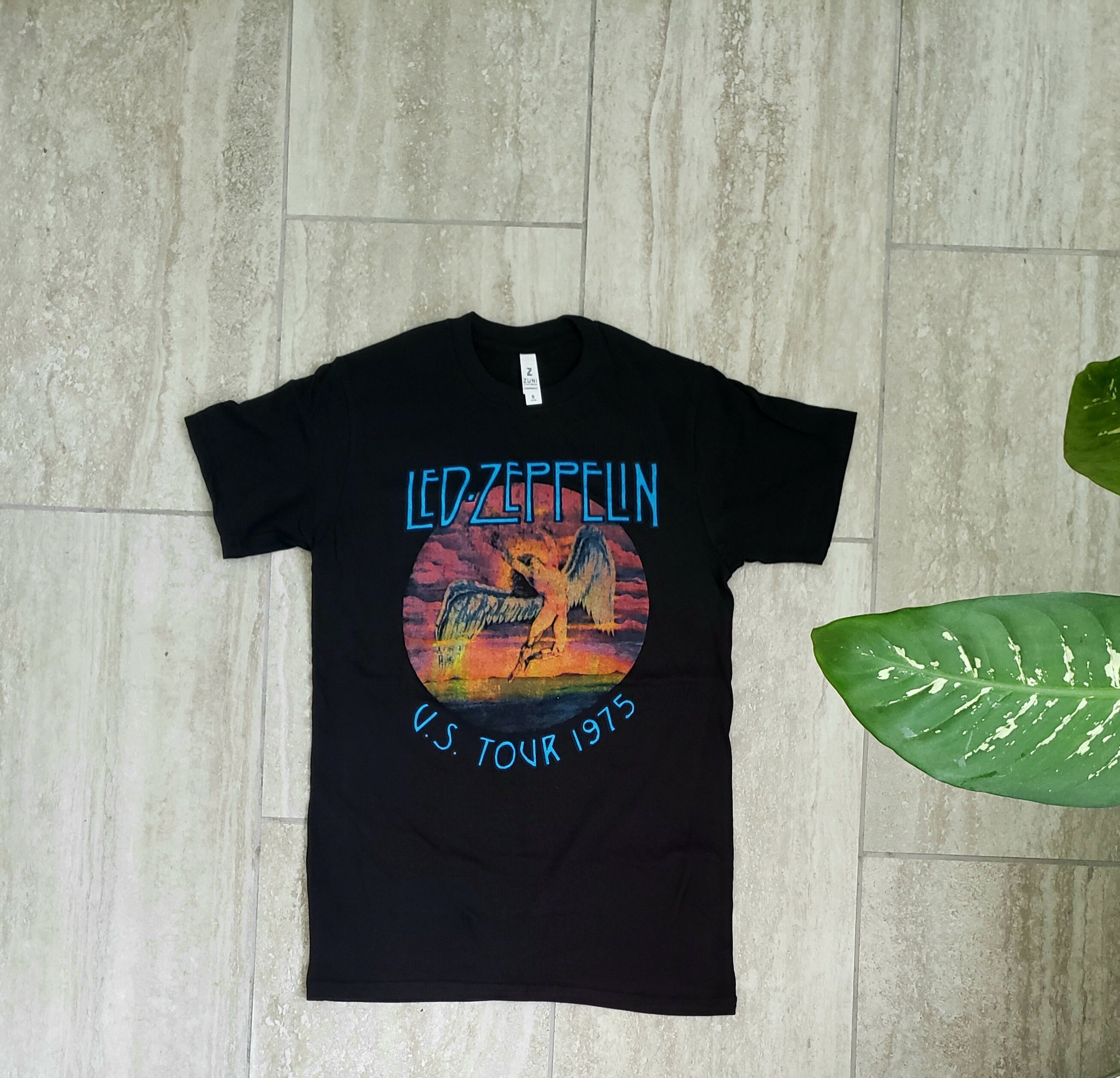 Led zeppelin us tour 1975 shirt - Etsy 日本