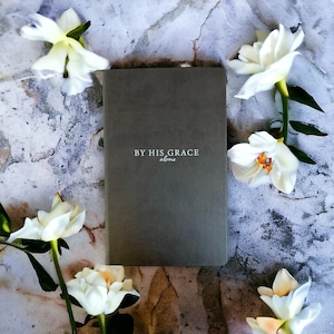 By His Grace Alone Notebook, Christian Journal
