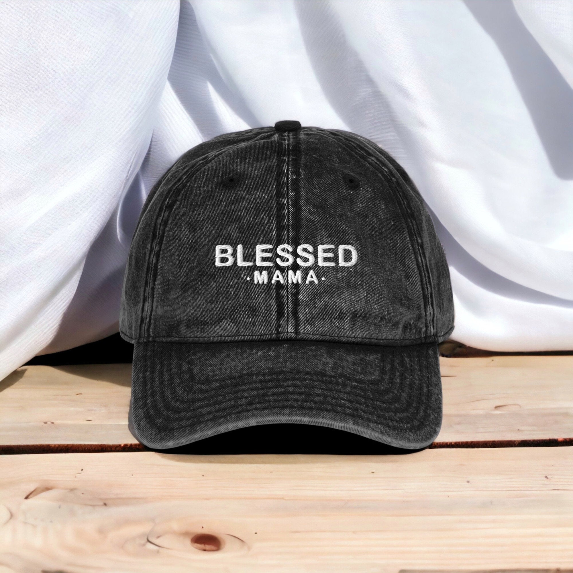 Blessed Mama Baseball Cap Adjustable Blessed Mama Baseball Cap Women Men Hat Truck  main image 2