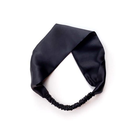 Mulberry Silk Wide Headband for Women Hair Band Maggie Mulberry Silk Wide Headband main image 2
