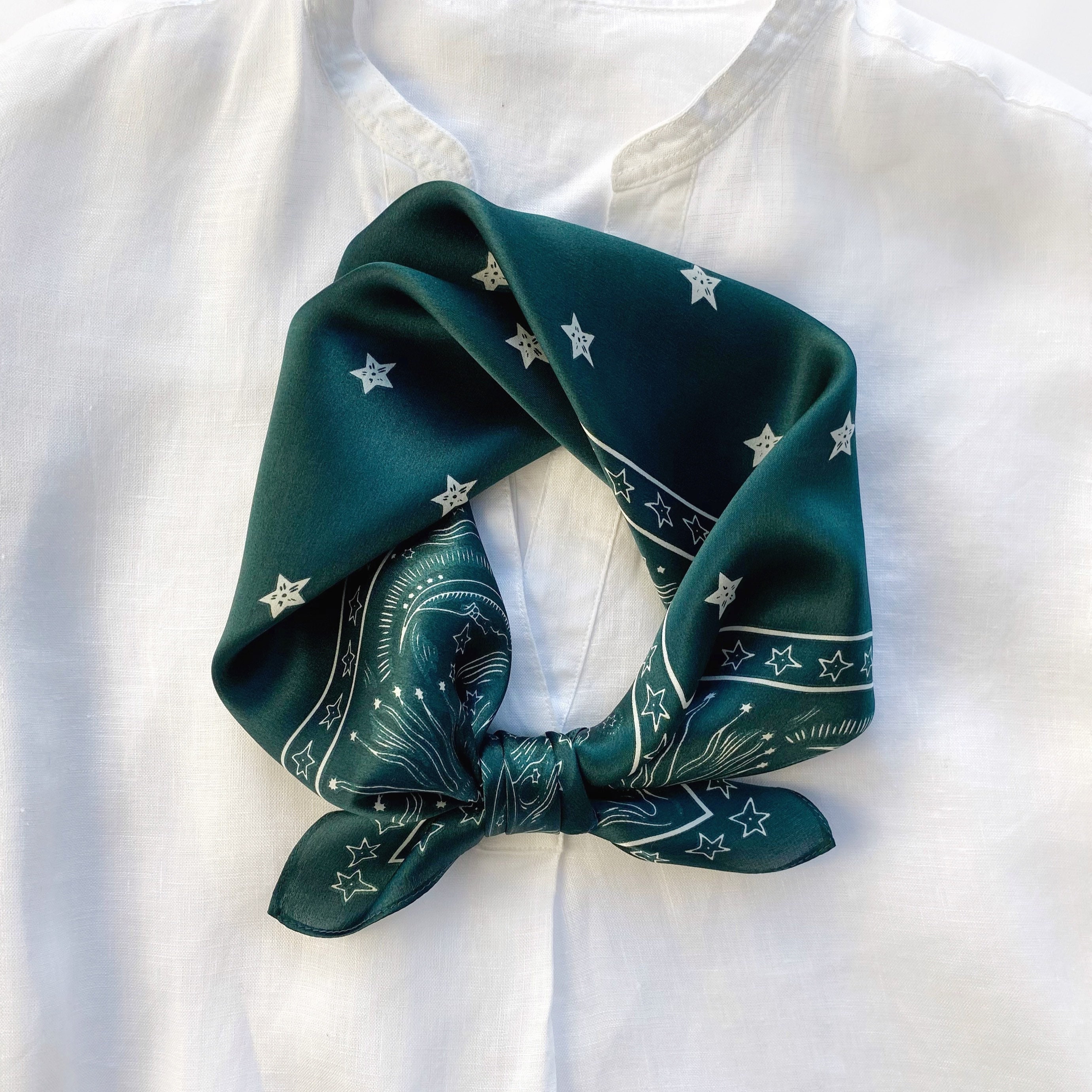 Silk Head Scarf - Etsy Silk Head Scarf - Etsy