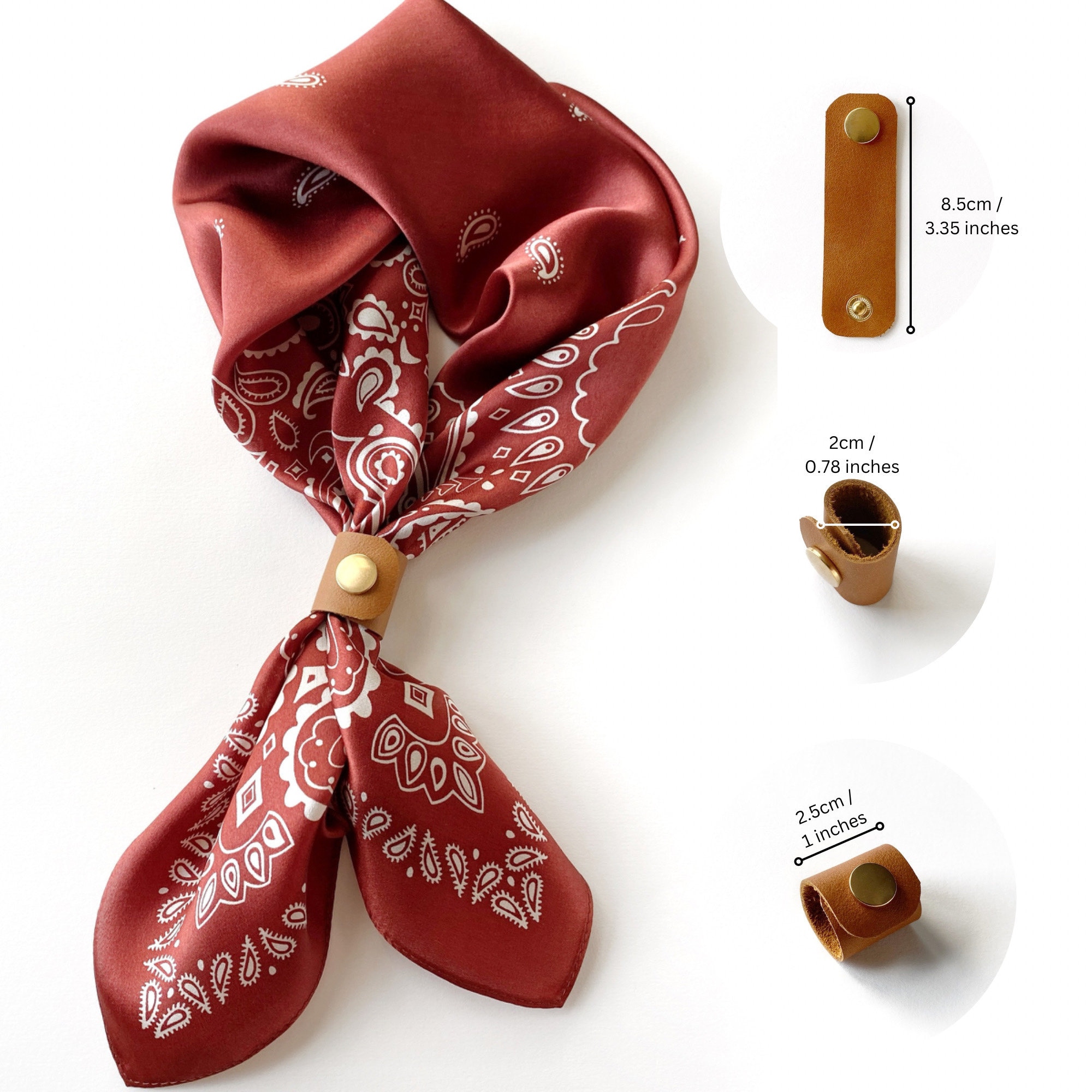 Set 4 Fibbie Per Sciarpe In Lega Di Zinco - Fermagli Decorativi Per Sciarpe Di Seta E Foulard (Oro E Argento)