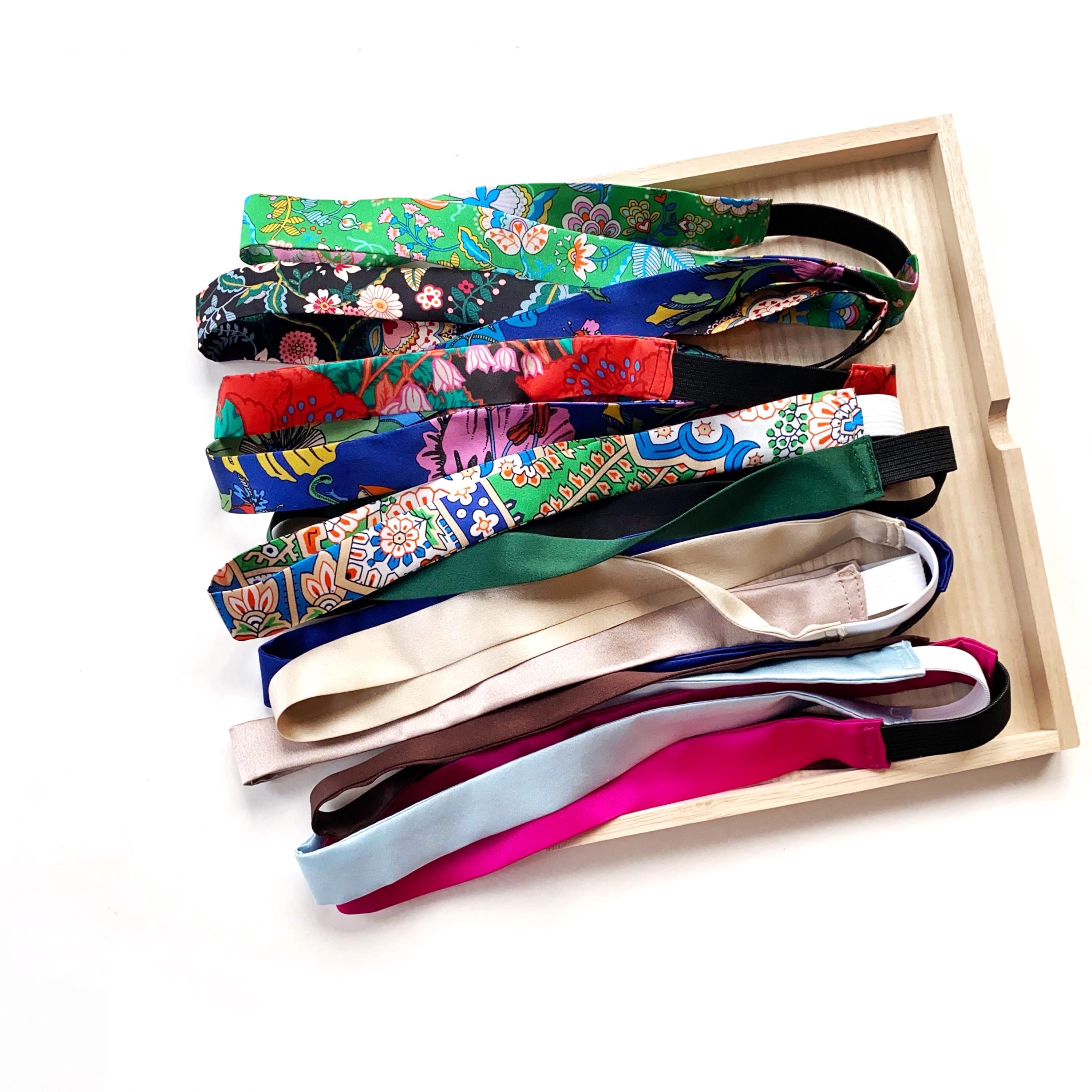 Silk Thin Headband, Liberty Print & Mulberry Silk Hair Band