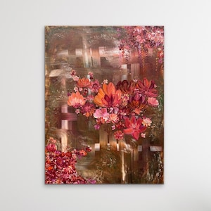 Original Floral Design Painting