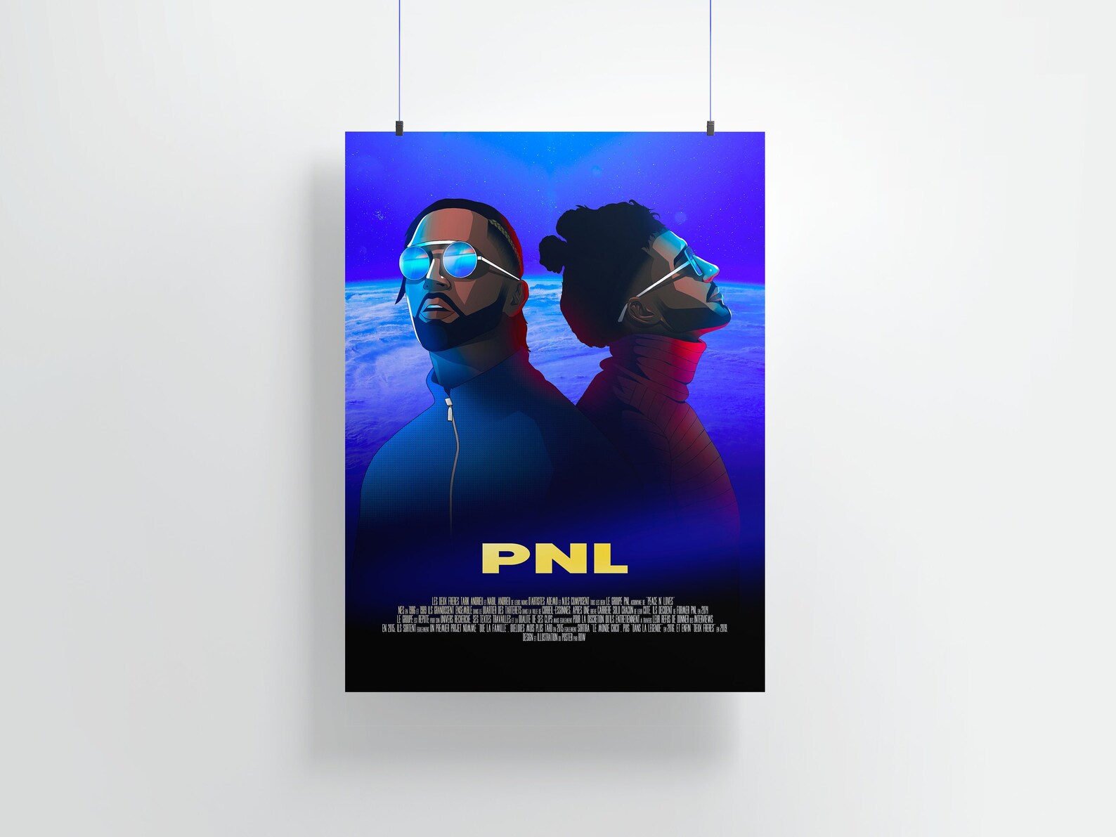 Poster PNL Etsy France