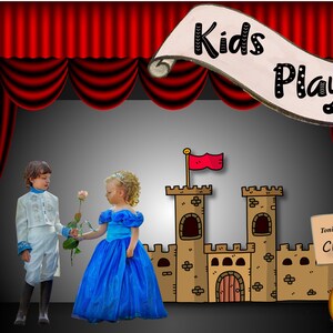 Obras infantiles/Guión de cuento de hadas/Cenicienta