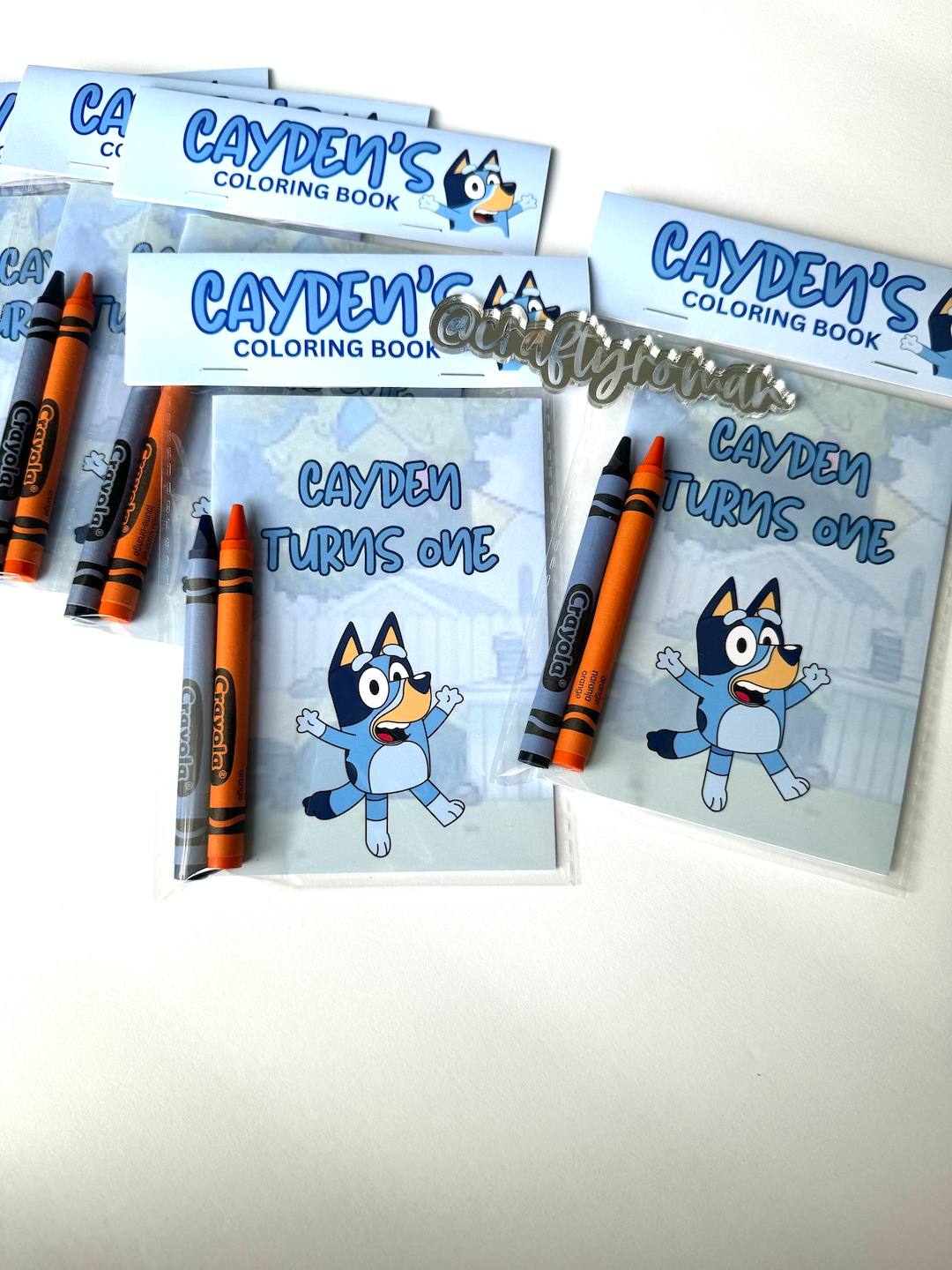Mini Coloring Books, Custom Coloring Books, Blue Dog Coloring Books